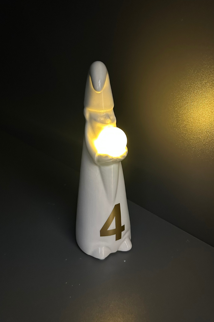 Dekoset Advent Metallschale Legri mit Baum Adelmo – Bild 4