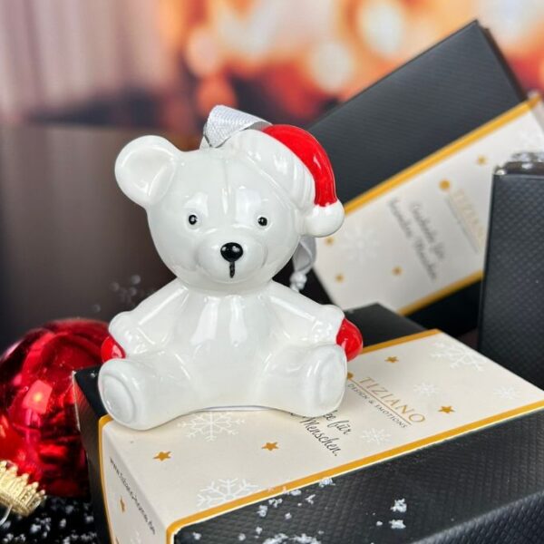 Deko Baumhänger Bär Baxter 7cm dekoriert