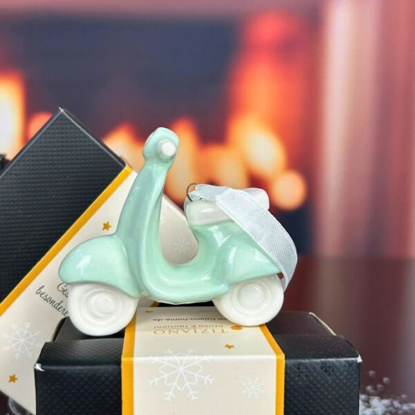 Deko Baumhänger Vespa Loreo 7cm dekoriert