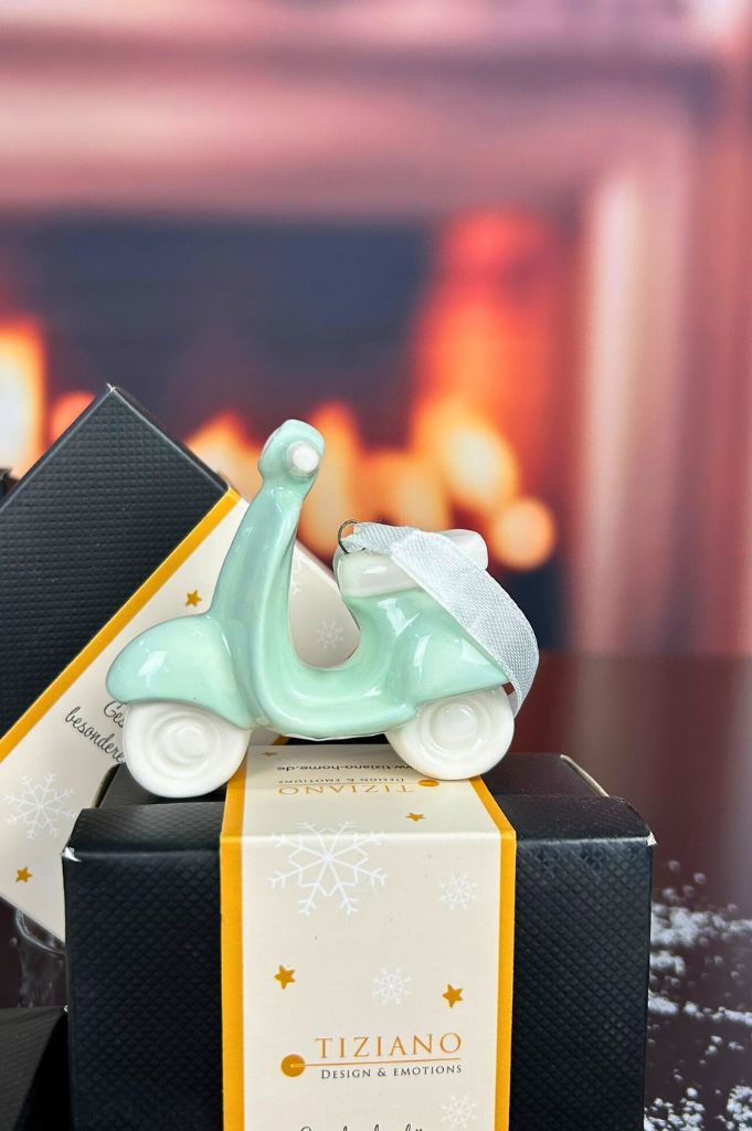 Deko Baumhänger Vespa Loreo 7cm dekoriert