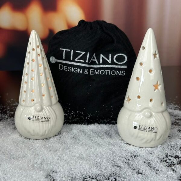 Geschenksäckchen Santa Nico 2 Varianten creme-weiß