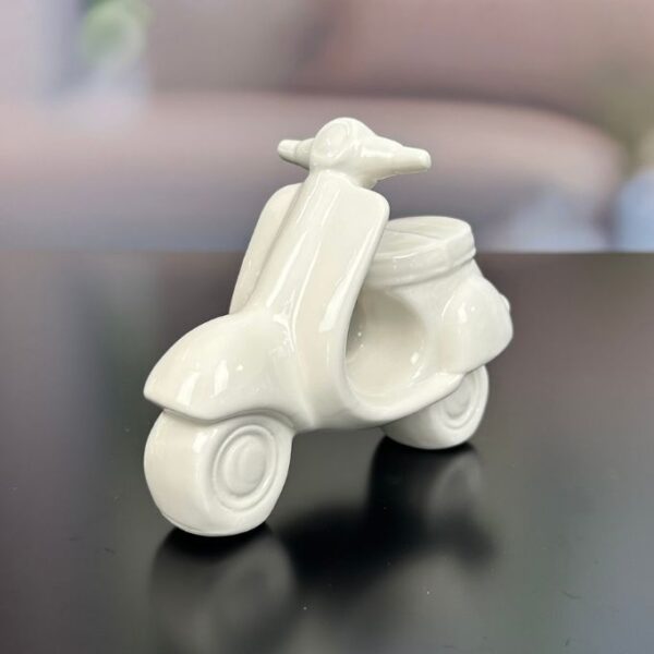 Deko Vespa Vespina 17cm creme