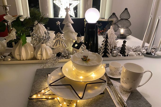 Kachel Weihnachtsdeko