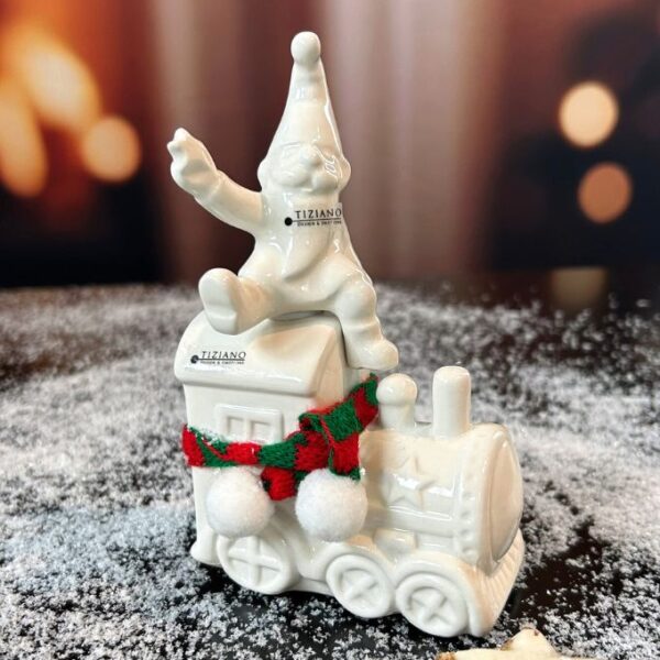 Dekoset Lok Lukas mit Santa Linus creme-weiß