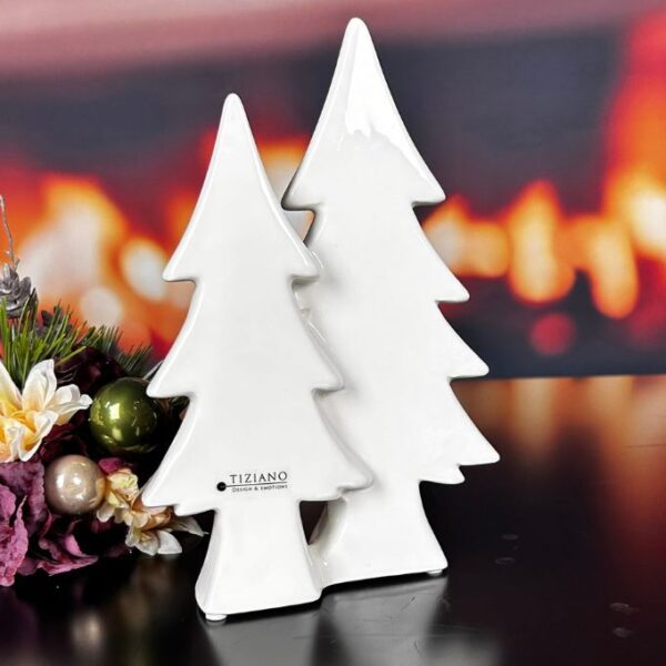 Doppelbaum Adelmo hoch creme-weiß