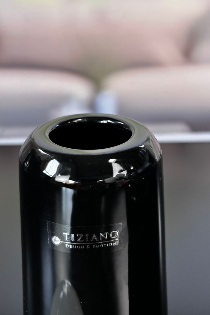 Vase Luminara schwarz – Bild 3